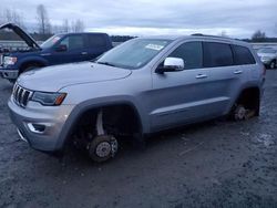 Jeep salvage cars for sale: 2018 Jeep Grand Cherokee Limited