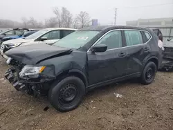 Salvage cars for sale at Chicago Heights, IL auction: 2016 Nissan Rogue S