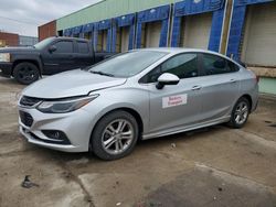 Salvage cars for sale at Columbus, OH auction: 2017 Chevrolet Cruze LT