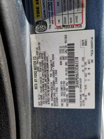 2012 Ford Fusion SE