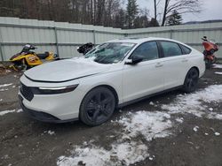 Salvage cars for sale at Center Rutland, VT auction: 2023 Honda Accord Hybrid SPORT-L