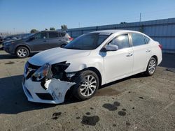 Salvage cars for sale at Martinez, CA auction: 2018 Nissan Sentra S