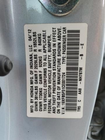 2012 Honda Civic Natural GAS