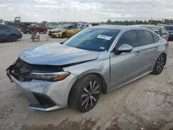 Salvage cars for sale at Houston, TX auction: 2023 Honda Civic EX