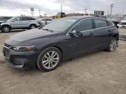 Salvage cars for sale at Chicago Heights, IL auction: 2017 Chevrolet Malibu LT