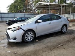 Salvage cars for sale at Austell, GA auction: 2018 Toyota Corolla L