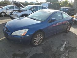 Honda salvage cars for sale: 2004 Honda Accord EX