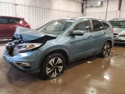 Honda cr-v Touring Vehiculos salvage en venta: 2016 Honda CR-V Touring