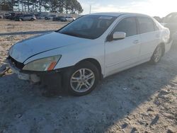 Salvage cars for sale at Loganville, GA auction: 2006 Honda Accord EX