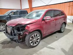 Salvage cars for sale from Copart Rocky View County, AB: 2015 KIA Sorento SX