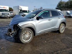 Salvage cars for sale at East Granby, CT auction: 2018 Hyundai Kona SEL