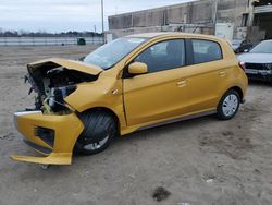 Salvage cars for sale at Fredericksburg, VA auction: 2022 Mitsubishi Mirage ES