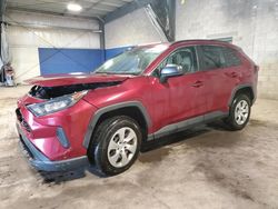 Salvage cars for sale at Chalfont, PA auction: 2021 Toyota Rav4 LE