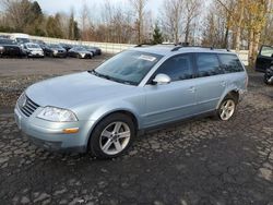 2004 Volkswagen Passat GLX 4MOTION en venta en Portland, OR