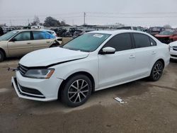 Volkswagen salvage cars for sale: 2017 Volkswagen Jetta SE