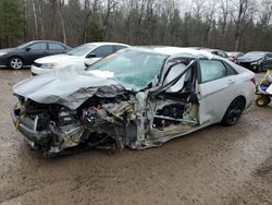 Salvage cars for sale at Cookstown, ON auction: 2021 Hyundai Elantra SEL