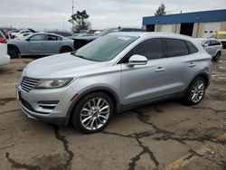 Lincoln mkz salvage cars for sale: 2015 Lincoln MKC