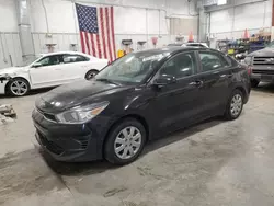 KIA salvage cars for sale: 2021 KIA Rio LX