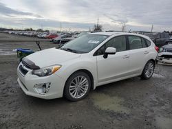 Salvage cars for sale from Copart Eugene, OR: 2013 Subaru Impreza Limited