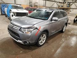 Salvage cars for sale at Montreal Est, QC auction: 2015 Mitsubishi Outlander SE