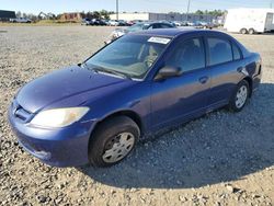 Vehiculos salvage en venta de Copart Tifton, GA: 2004 Honda Civic DX VP