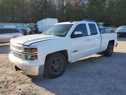 Salvage cars for sale at Charles City, VA auction: 2015 Chevrolet Silverado C1500 LT