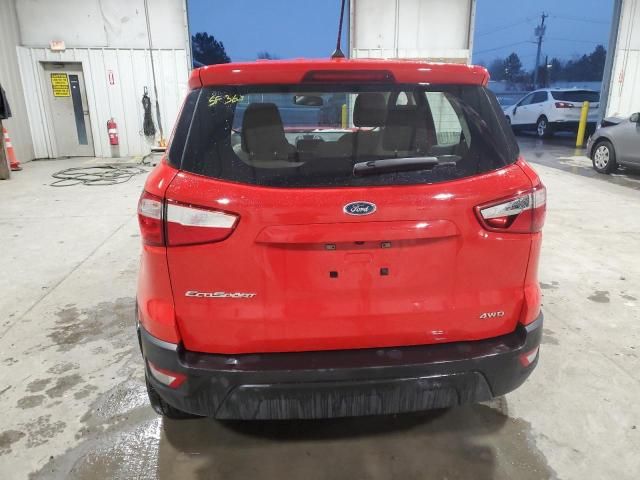 2018 Ford Ecosport S