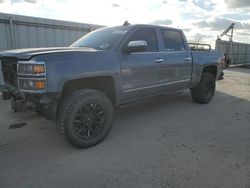 Salvage trucks for sale at Kansas City, KS auction: 2015 Chevrolet Silverado K1500 LTZ