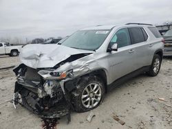 Chevrolet salvage cars for sale: 2021 Chevrolet Traverse LT