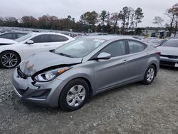 Salvage cars for sale at Byron, GA auction: 2016 Hyundai Elantra SE