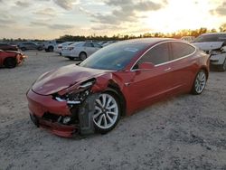 Tesla Model 3 Vehiculos salvage en venta: 2018 Tesla Model 3