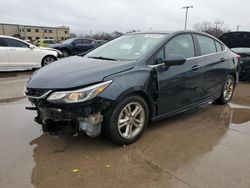 Chevrolet salvage cars for sale: 2018 Chevrolet Cruze LT