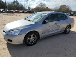 Honda salvage cars for sale: 2006 Honda Accord SE