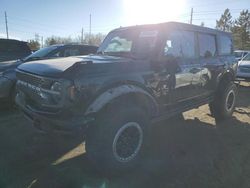 Salvage cars for sale at Denver, CO auction: 2022 Ford Bronco Base