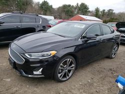 Salvage Cars with No Bids Yet For Sale at auction: 2019 Ford Fusion Titanium