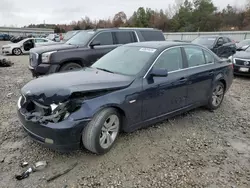 Salvage cars for sale at Memphis, TN auction: 2009 BMW 528 I