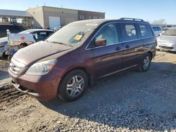 Salvage cars for sale at Kansas City, KS auction: 2007 Honda Odyssey EXL