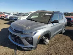 Salvage cars for sale at Brighton, CO auction: 2022 Chevrolet Trailblazer RS