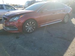 Salvage cars for sale at North Las Vegas, NV auction: 2015 Hyundai Sonata Sport