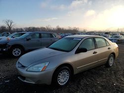 Salvage cars for sale from Copart Des Moines, IA: 2005 Honda Accord DX