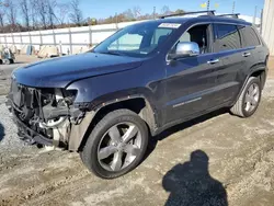 Jeep salvage cars for sale: 2015 Jeep Grand Cherokee Overland