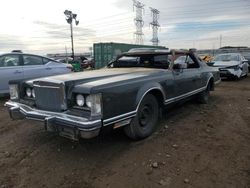 Salvage cars for sale at Elgin, IL auction: 1977 Lincoln Continental