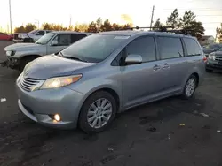 2011 Toyota Sienna XLE en venta en Littleton, CO