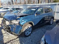 Salvage cars for sale at North Billerica, MA auction: 2021 Volkswagen Atlas SE