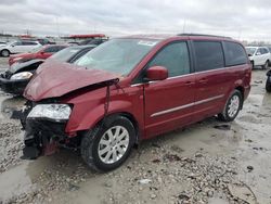 Salvage cars for sale at Cahokia Heights, IL auction: 2014 Chrysler Town & Country Touring