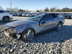 Salvage cars for sale at Mebane, NC auction: 2007 Ford Mustang