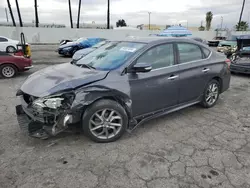 Salvage cars for sale from Copart Van Nuys, CA: 2015 Nissan Sentra S