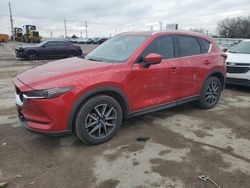 Salvage cars for sale at Oklahoma City, OK auction: 2018 Mazda CX-5 Grand Touring