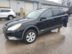 Carros salvage a la venta en subasta: 2012 Subaru Outback 2.5I Premium