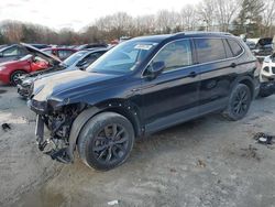 Volkswagen salvage cars for sale: 2022 Volkswagen Tiguan SE